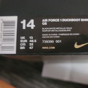BHM Nike Air Force 1 High Duckboot